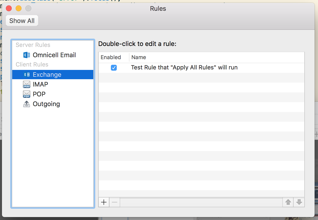 outlook for mac run rules now
